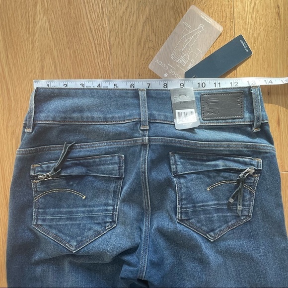 SALE ⬇️ NWT G-STAR MIDGE CODY MID SKINNY JEANS- 26 - Picture 12 of 14